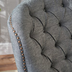 Recliner With Ottoman - Gray