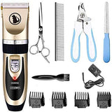 Electric Dog Clippers - 11 Pieces - Gold