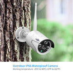Wireless Security Camera System - 4 Cameras - Remote